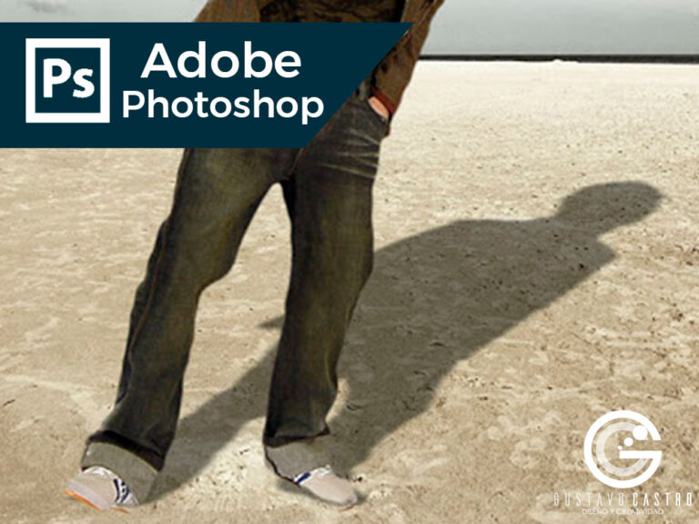 Crear y proyectar una sombra en Photoshop