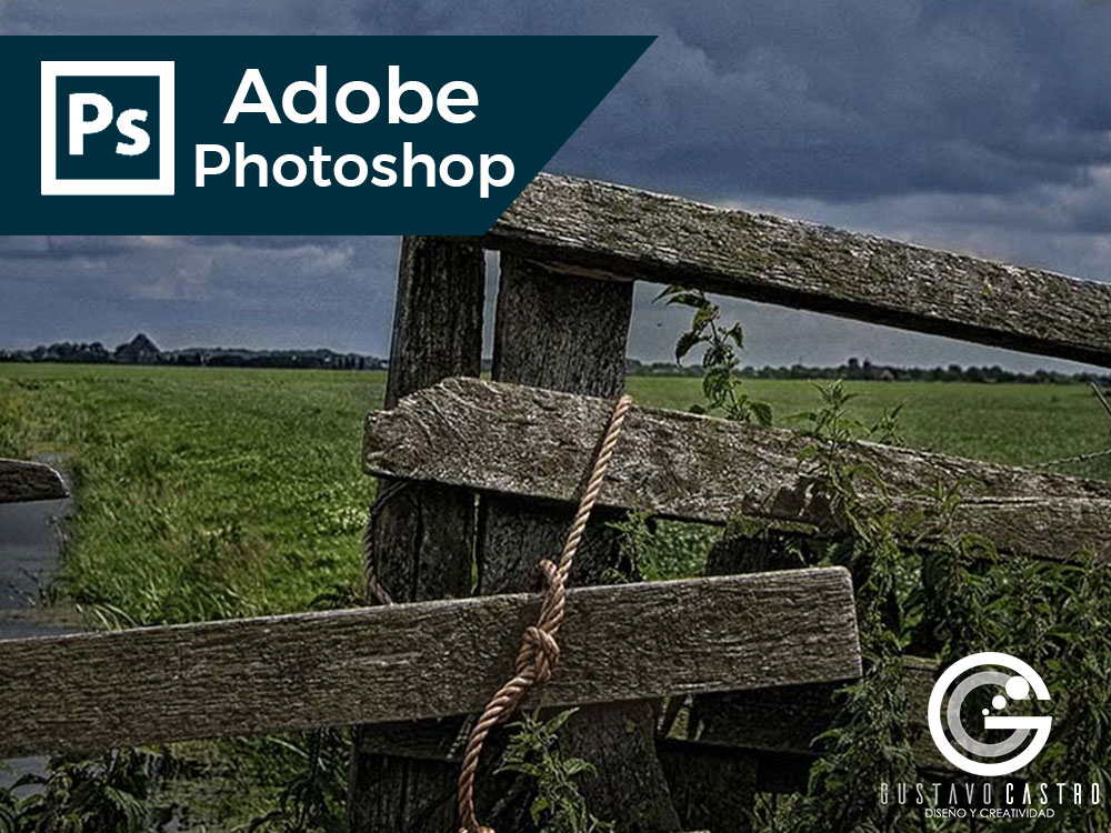 Iluminación pintando en trama en Photoshop